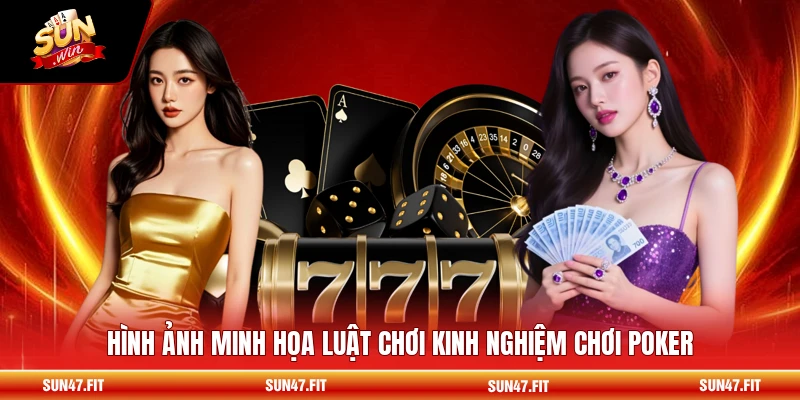 Kinh Nghiệm Chơi Poker - Bí Quyết Chơi Chuyên Nghiệp 1 Hình ảnh minh họa luật chơi kinh nghiệm chơi Poker
